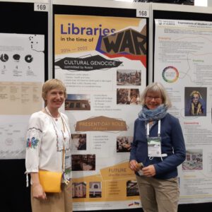 WLIC2022 Libraries in the time of War. Posterpräsentation