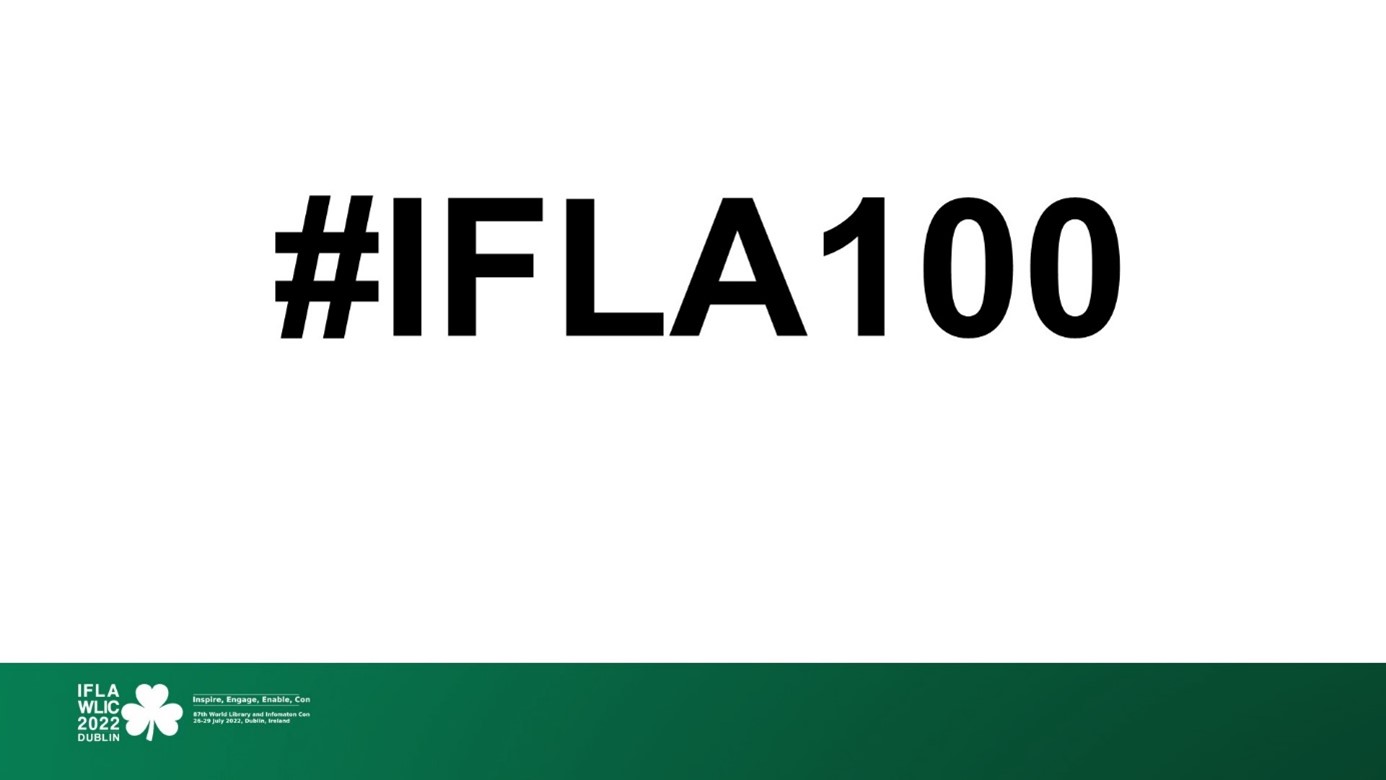 Die IFLA feiert 2027 ihr 100. Jubiläum